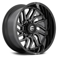 Fuel D807 HURRICANE GLOSS BLACK MILLED