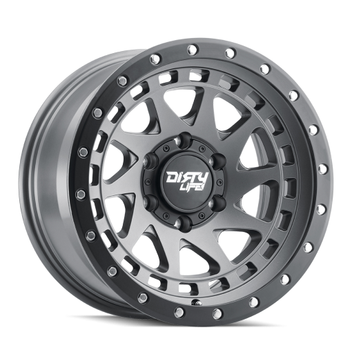 Dirty Life Wheels ENIGMA PRO SATIN GRAPHITE W/SIMULATED RING