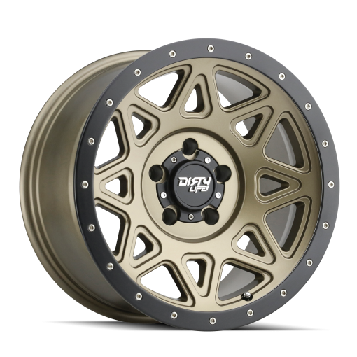 Dirty Life Wheels THEORY MATTE GOLD W/SIMULATED RING