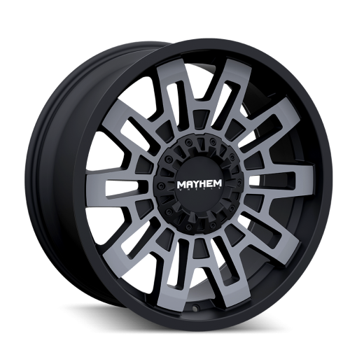 Mayhem Wheels CORTEX MATTE BLACK W/DARK TINT