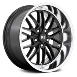 US MAG U138 SANTA CRUZ Gloss Black With Diamond Cut Lip