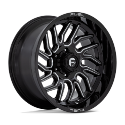 Fuel D807 HURRICANE GLOSS BLACK MILLED