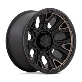 Fuel Wheels D824 TRACTION MATTE BLACK WITH DOUBLE DARK TINT
