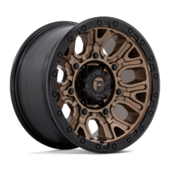 Fuel D826 TRACTION MATTE BRONZE WITH BLACK RING