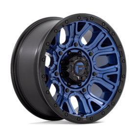 Fuel Wheels D827 TRACTION DARK BLUE WITH BLACK RING