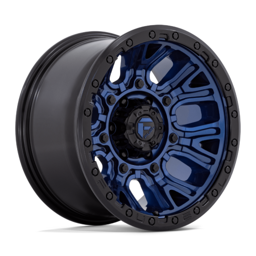 Fuel Wheels D827 TRACTION DARK BLUE WITH BLACK RING