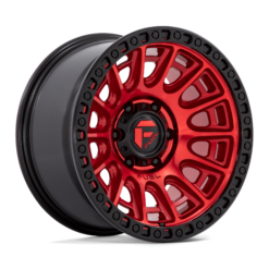 Fuel D834 CYCLE CANDY RED WITH BLACK RING