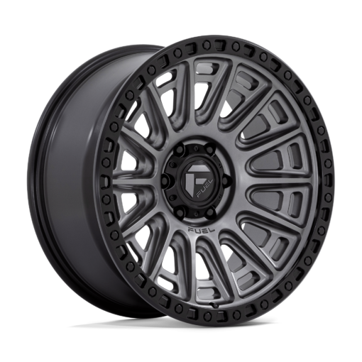 Fuel Wheels D835 CYCLE MATTE GUNMETAL WITH BLACK RING