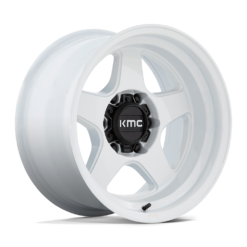 KMC KM728 LOBO Gloss White