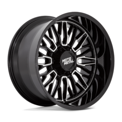 Moto Metal MO809 STINGER GLOSS BLACK MACHINED