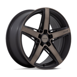Niche M271 TERAMO MATTE BLACK WITH DOUBLE DARK TINT FACE