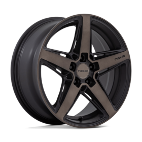 Niche Wheels M271 TERAMO MATTE BLACK WITH DOUBLE DARK TINT FACE Wheels and Tires
