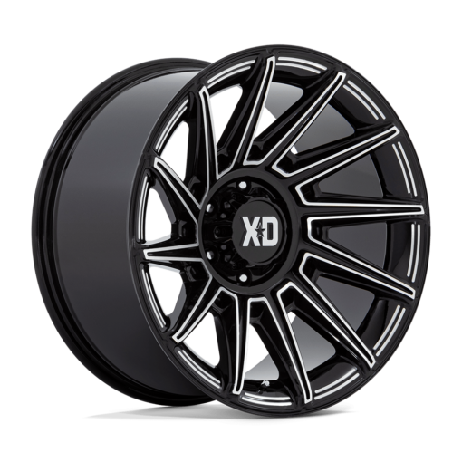 XD Series Wheels XD867 SPECTER GLOSS BLACK MILLED
