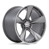 American Racing Wheels TTF MATTE ANTHRACITE WITH MACHINED LIP