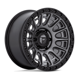 Fuel Wheels D835 CYCLE MATTE GUNMETAL WITH BLACK RING