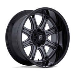 Fuel FC853 DARKSTAR MATTE GUNMETAL WITH BLACK LIP