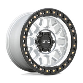 KMC Wheels KM549 GRS MACHINED WITH SATIN BLACK LIP