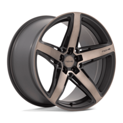 Niche M271 TERAMO MATTE BLACK WITH DOUBLE DARK TINT FACE