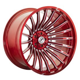 XF Off-Road Wheels XF-231 Anodized Red & Milled