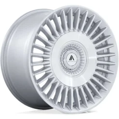 Asanti Black ABL-40 TIARA GLOSS SILVER WITH BRIGHT MACHINED FACE