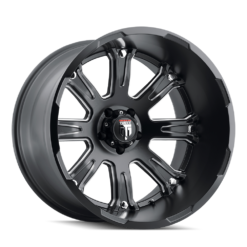 American Truxx BOMB SATIN BLACK MILLED