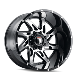 American Truxx SPYDER GLOSS BLACK MACHINED
