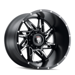 American Truxx SPYDER SATIN BLACK MILLED