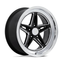 American Racing VN514 GROOVE GLOSS BLACK W/ DIAMOND CUT LIP