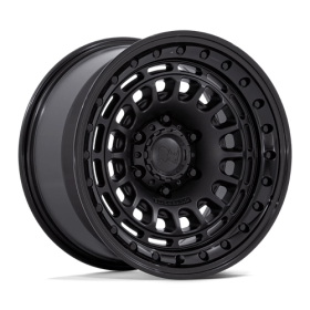 Black Rhino Wheels BR014 SAHARA MATTE BLACK W/GLOSS BLACK LIP