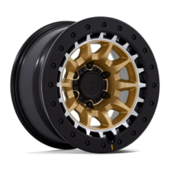 Black Rhino Hard Alloys BR016 TUSK MATTE GOLD W/MACHINED RING