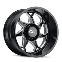 Cali Off-Road SEVENFOLD GLOSS BLACK MILLED