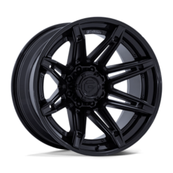 Fuel FC401 BRAWL MATTE BLACK WITH GLOSS BLACK LIP
