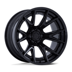 Fuel FC402 CATALYST MATTE BLACK WITH GLOSS BLACK LIP