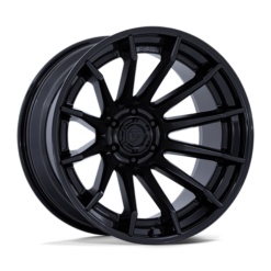 Fuel FC403 BURN MATTE BLACK WITH GLOSS BLACK LIP