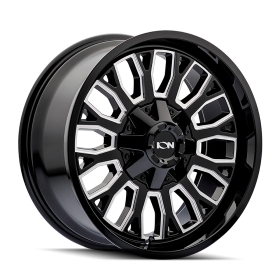 ION Wheels 152 GLOSS BLACK MILLED