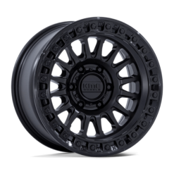 KMC KM552 IMS MATTE BLACK W/GLOSS BLACK LIP