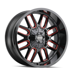 Mayhem COGENT GLOSS BLACK MILLED PRISM RED