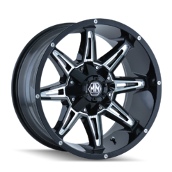 Mayhem RAMPAGE GLOSS BLACK MILLED