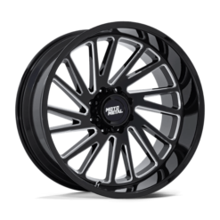 Moto Metal MO811 COMBAT GLOSS BLACK MILLED
