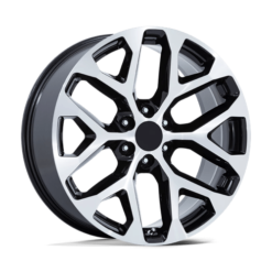 Performance Replicas PR177 GLOSS BLACK MACHINED FACE