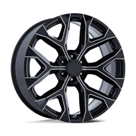 Performance Replicas Wheels PR177 GLOSS BLACK MILLED