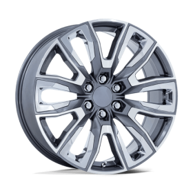 PR225 GLOSS GUNMETAL MACHINED WITH CHROME ACCENTS