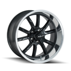 Ridler 650 MATTE BLACK POLISHED