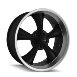 Ridler 695 MATTE BLACK MACHINED
