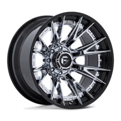 Fuel FC402 CATALYST CHROME WITH GLOSS BLACK LIP