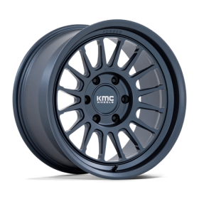KMC Wheels KM447 IMPACT FORGED MONOBLOCK Metallic Blue
