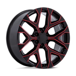 Performance Replica PR177 Gloss Black Red Milled