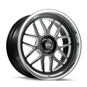 611 GLOSS BLACK MILLED WITH DIAMOND CUT LIP