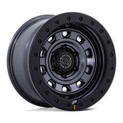 Black Rhino Hard Alloys BR023 XPLORER MATTE GUNMETAL W/ MATTE BLACK LIP