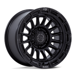 Black Rhino Hard Alloys BR025 RIVAL MATTE BLACK W/GLOSS BLACK LIP